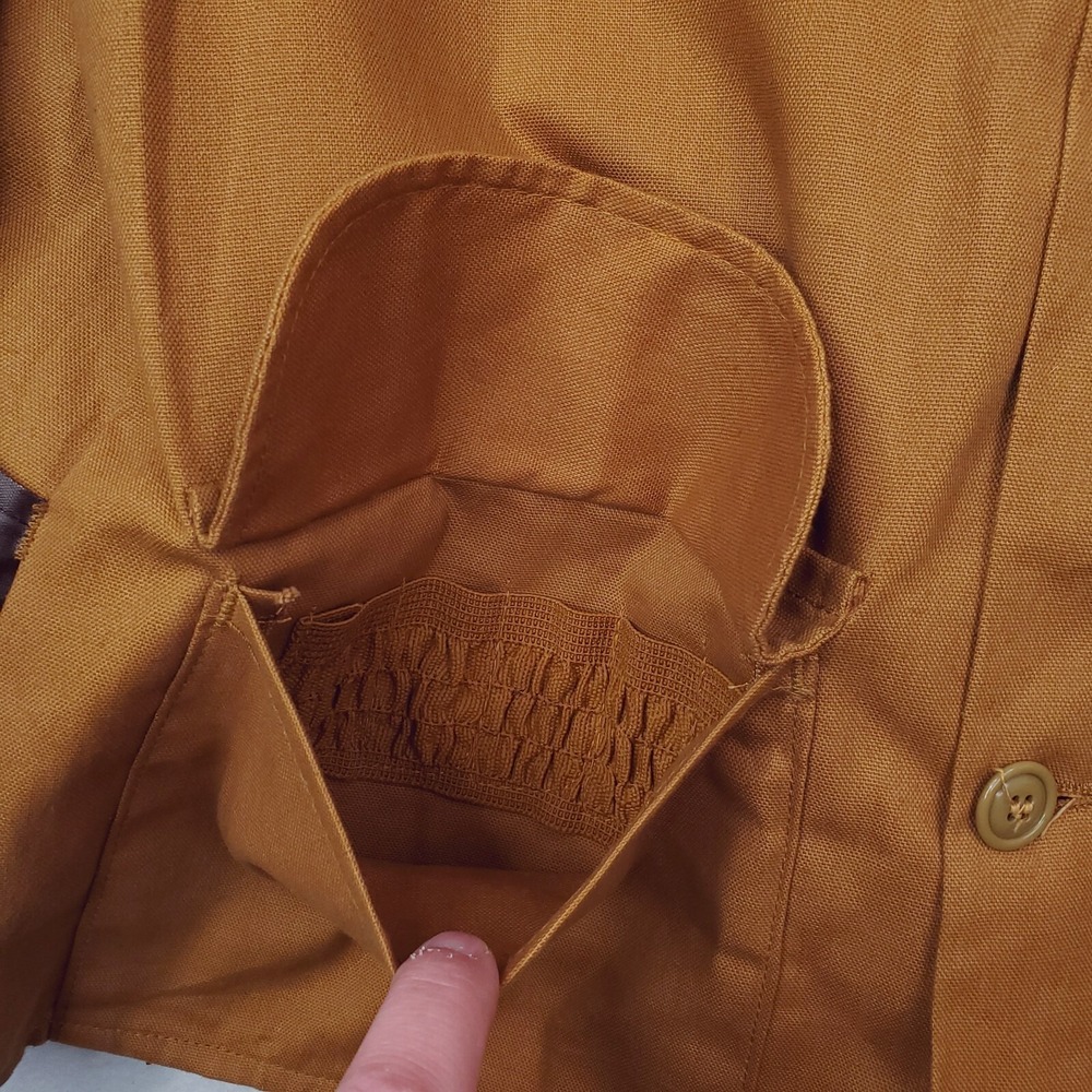 Redhead Jacket Mens Large Brown Field Coat Upland Bird Hunting VTG USA MADE - Picture 8 of 16